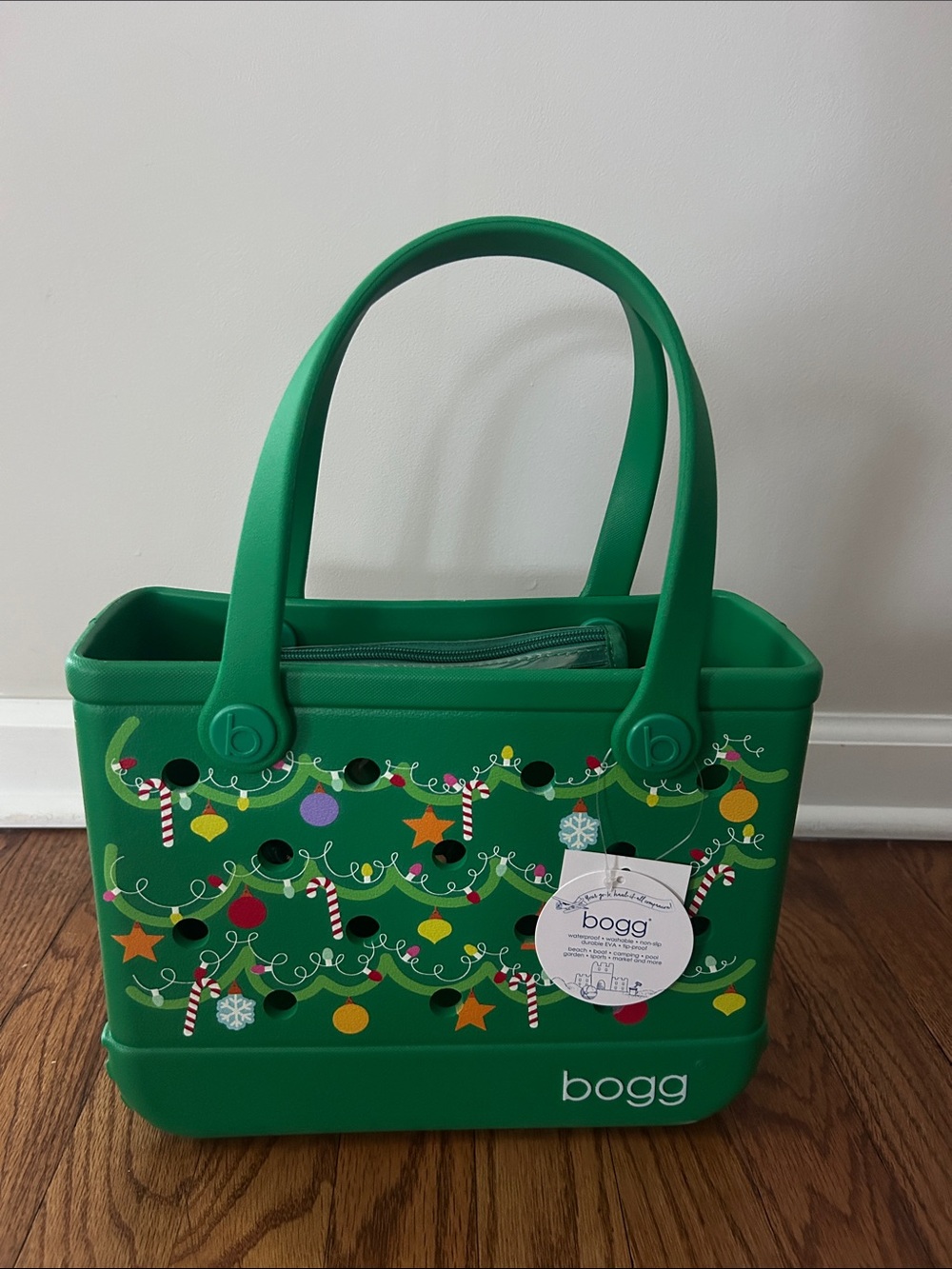 Bitty Bogg Bag Tinsel Tree Tote Bag